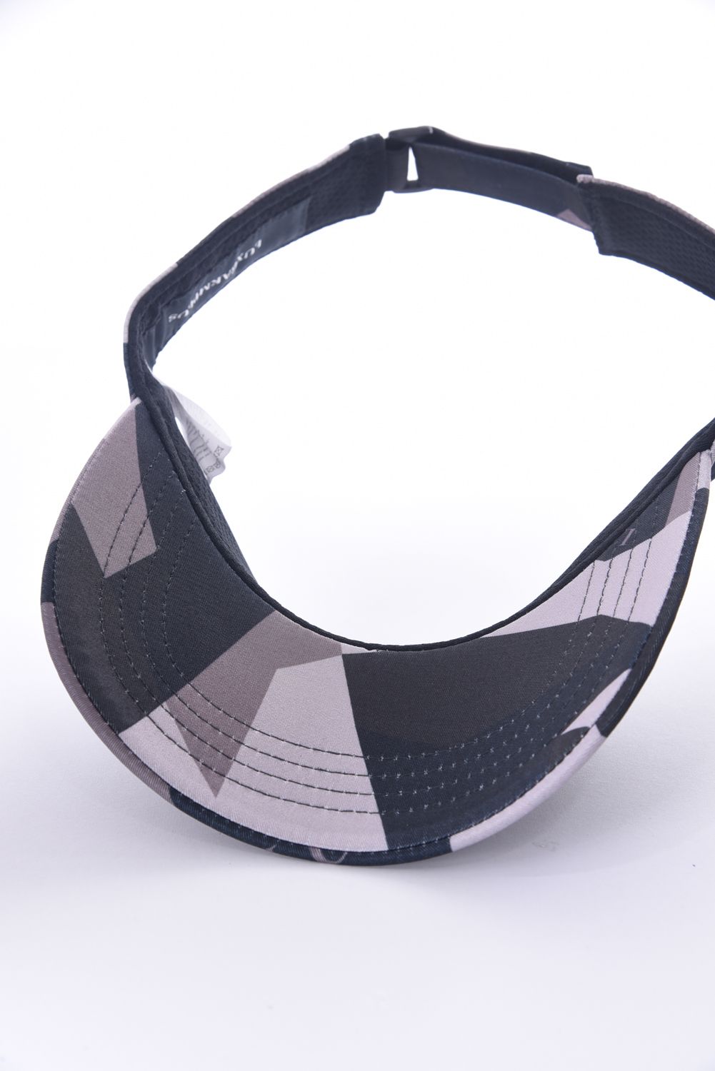CAMO PATTERN SUN VISOR / オリジナルカモフラ ロゴ サンバイザー ブラックカモ