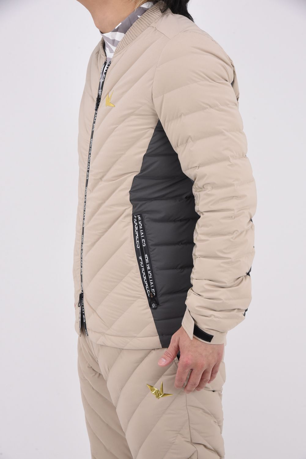 113 GOLF DOWN JACKET / ヴィクトリア ダウン ジャケット (ベージュ)