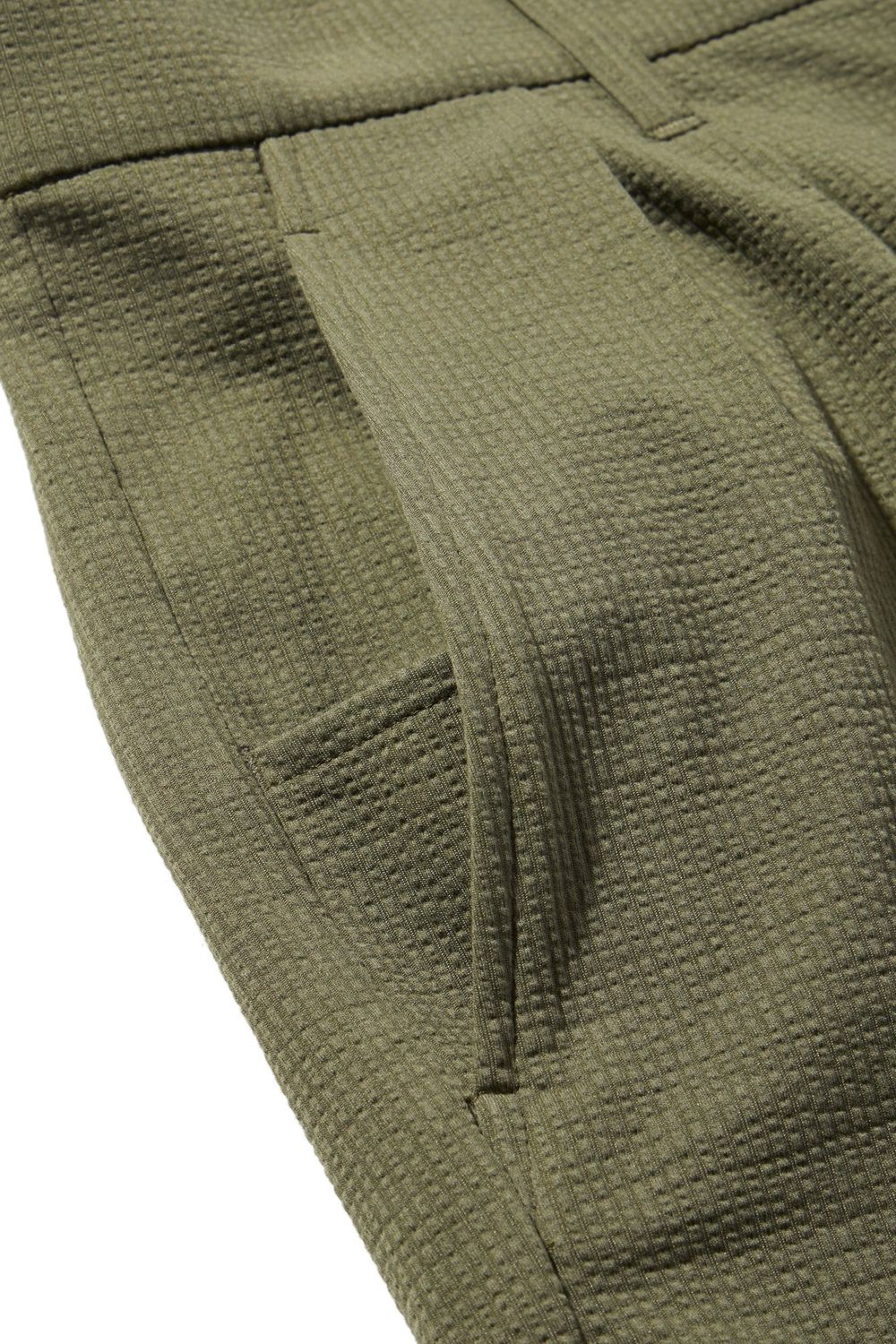 【26SS】 KNIT SOCCER SHORT PANTS / ニットサッカー ショートパンツ （カーキ）