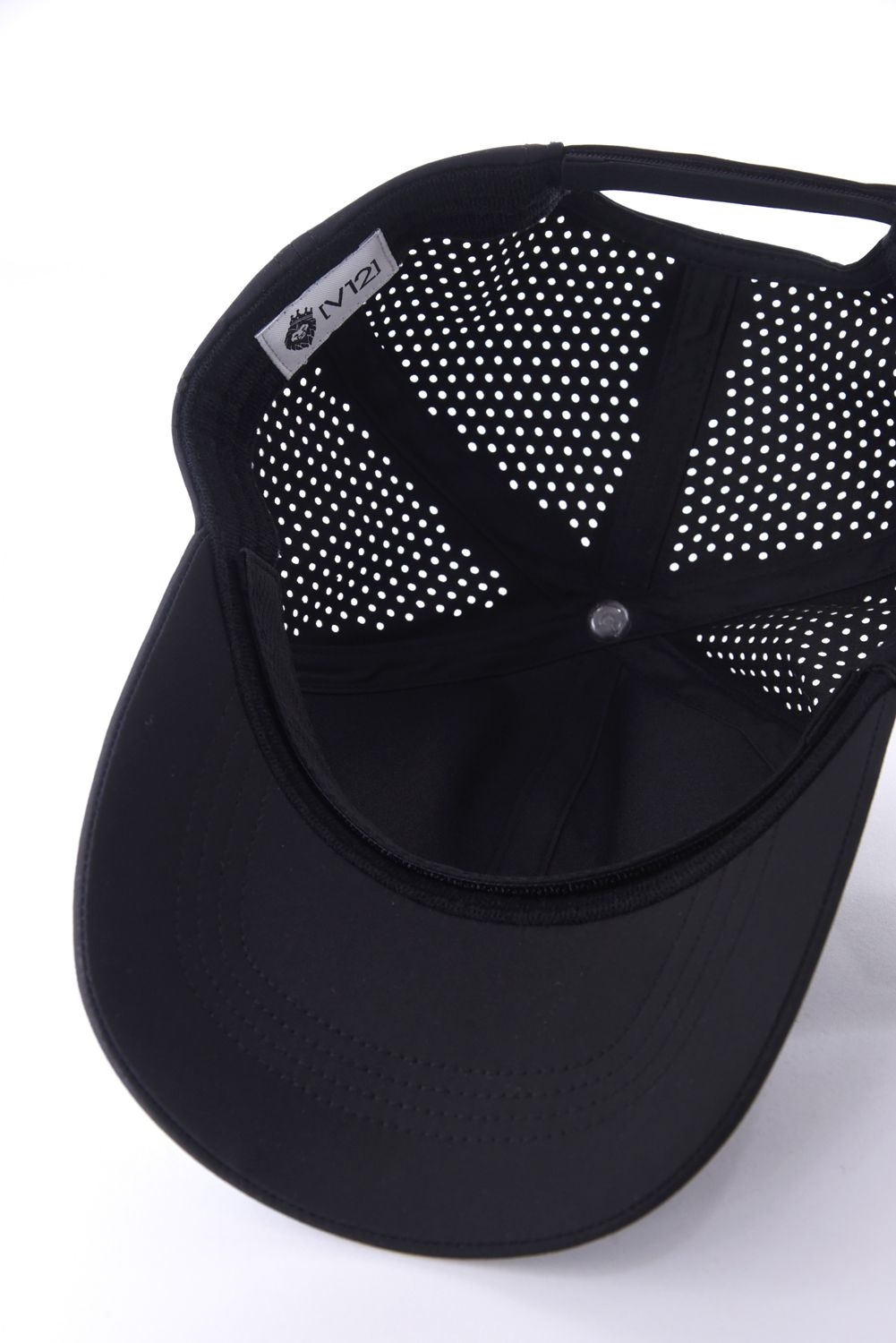 【26SS】 PUNCHED CAP / ベーシック パンチングメッシュキャップ (ブラック)