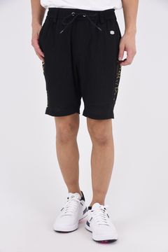【2026SS 木村拓哉さん着用 VOL.7】 PANTERA AIR MESH SHORTS / レオパードパターンメッシュ ショートパンツ (ブラック)