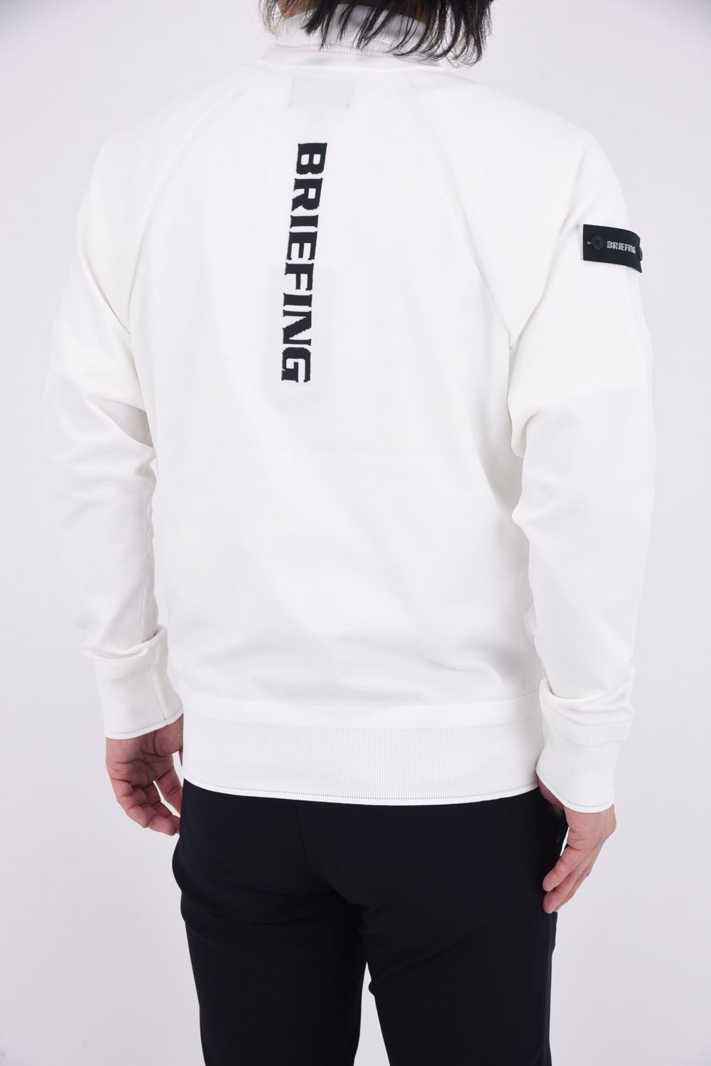 BRIEFING - 【25SS】 MEN'S WR CREWNECK KNIT / ブランドロゴ