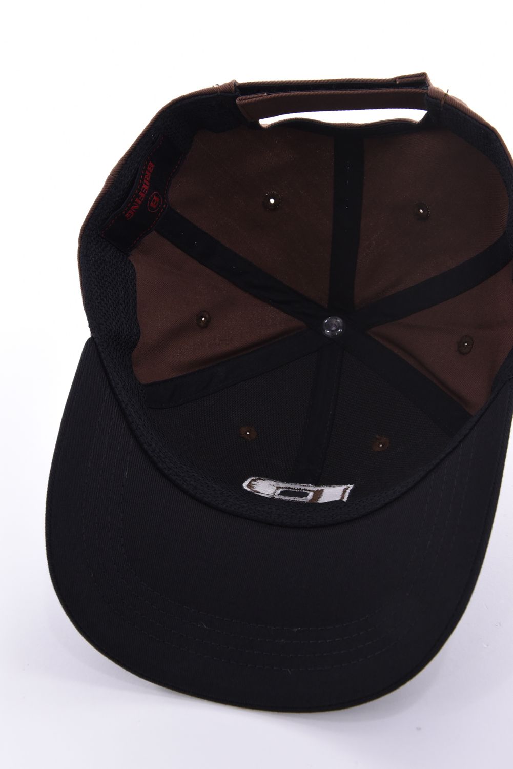 【26AW】 MEN’S 2-TONE INITIAL CAP / バイカラー ブランドイニシャル刺繍 キャップ (ブラウン)