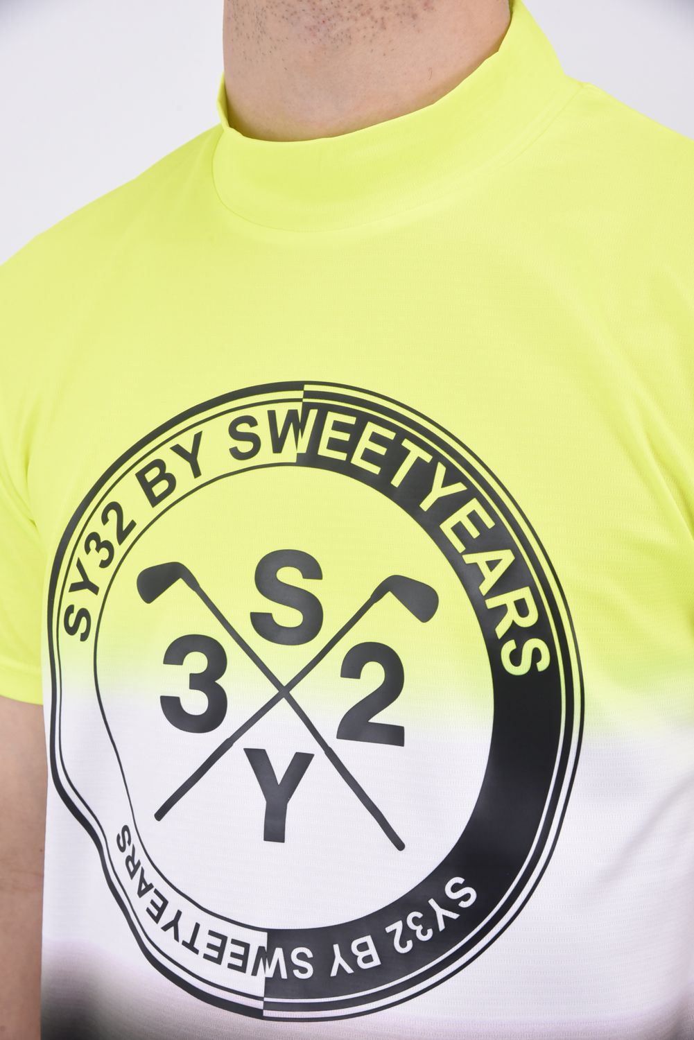 【SY32 SWEET YEARS】モックネックシャツ L イエロー MOCKNECK SHIRTS｜MEN'S - 【公式】SY32 by SWEET YEARS GOLF