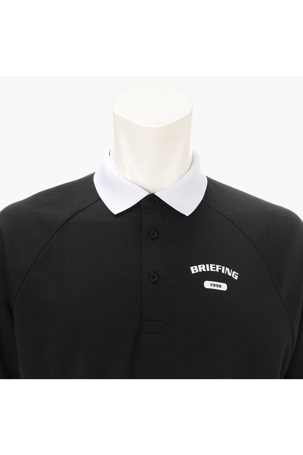 【26SS】 MEN’S COLLEGE LOGO POLO RF / カレッジロゴ リラックスフィット ポロシャツ (ブラック)