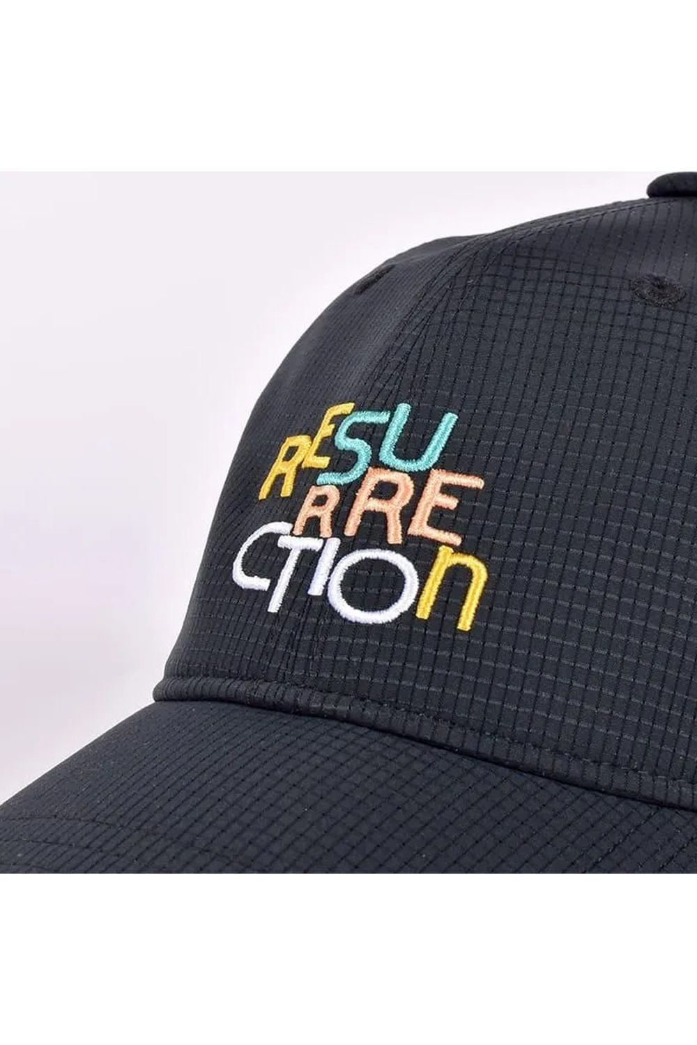 【26SS】 COLORFUL LOGO CAP / カラフルロゴ刺繍 キャップ (ブラック)