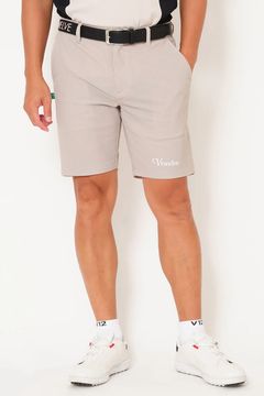 【26SS】 AIRY AWA SHORTS / ワッフル生地 ブランドロゴ ショートパンツ (ベージュ)