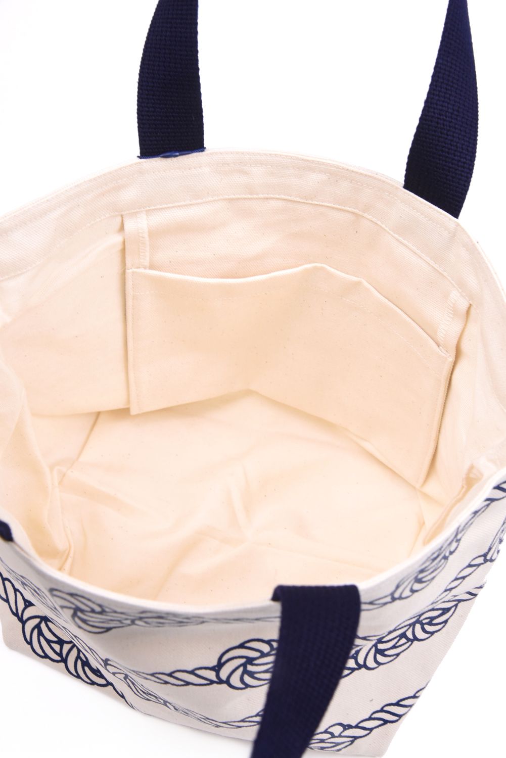 【26SS】 ROPE柄 ECO BAG / ロープ エコバック (ホワイト)