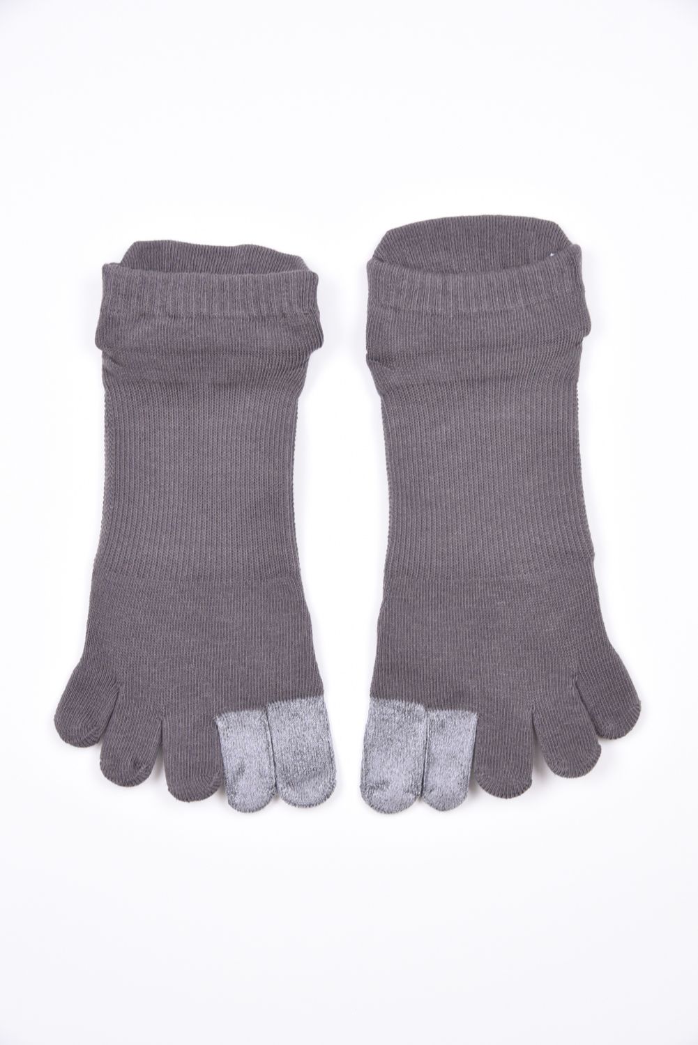【26SS】 MEN'S CORDURA 5-TOE SOCKS / コーデュラコットン 5本指ショートソックス (グレー)