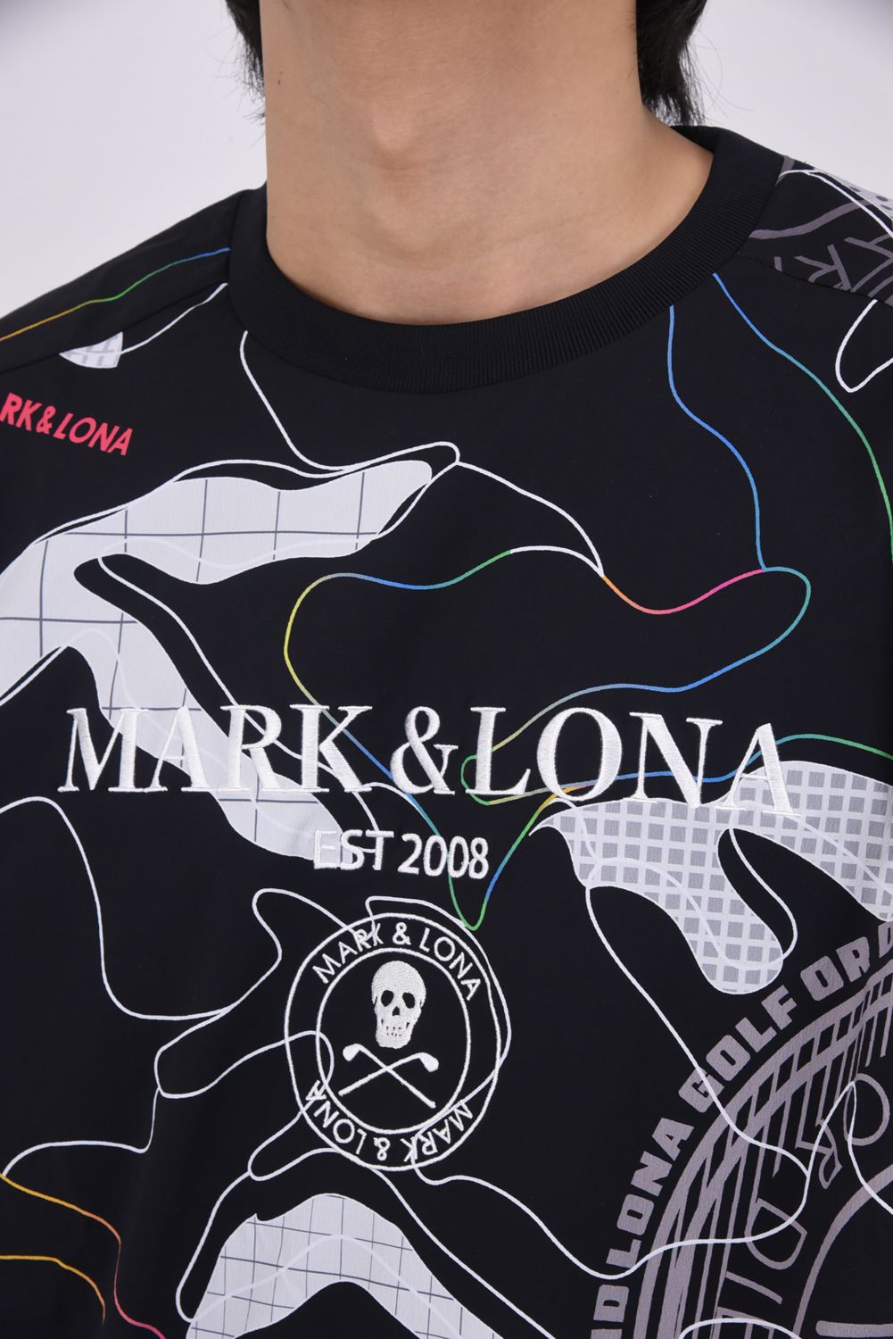 【26SS】 AXON CAMO PERFORMANCE SNEAD JK / 軽量ナイロンタフタ カモフラージュプリント スニードジャック (ブラック)