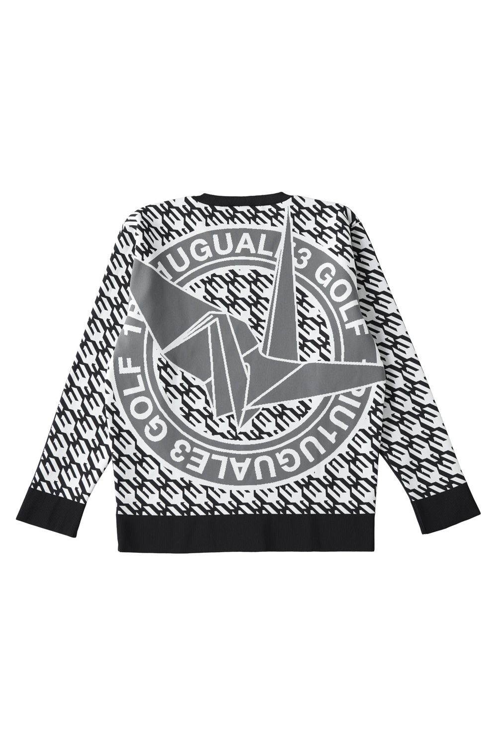 【25SS】 COMBINATION CREW / コンビネーション クルーネック ロングスリーブ （ブラック）