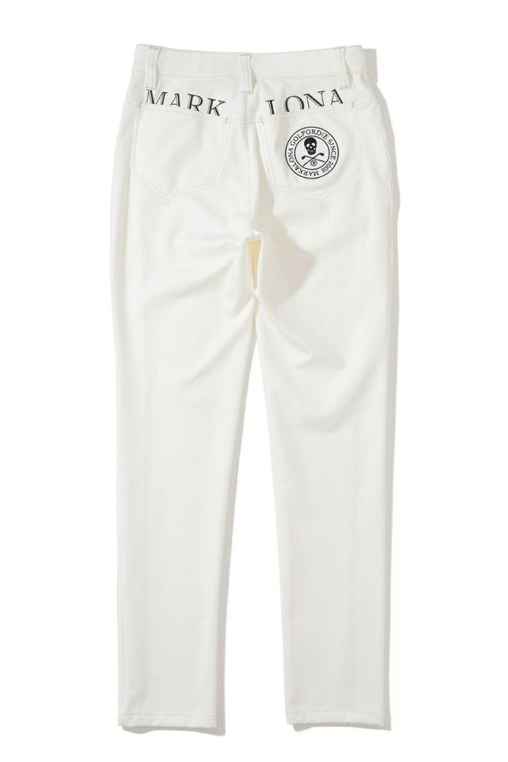 【レディース】 ESCAPE DRAPING SKINNY PANTS / ダンボールニットロングパンツ (ホワイト)