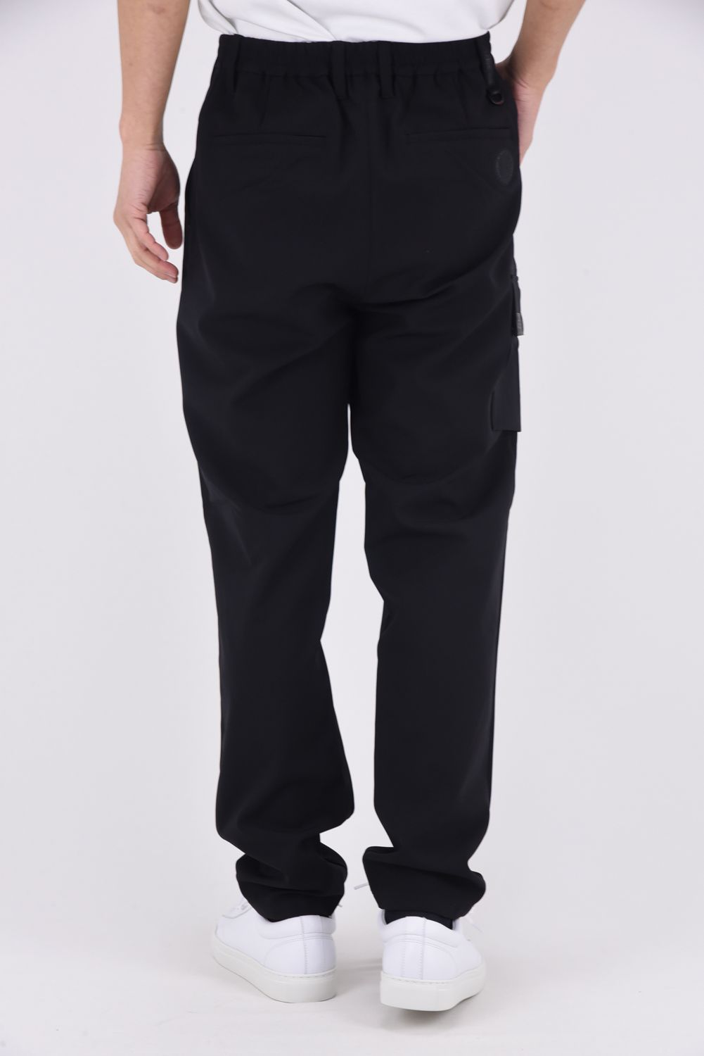 【26SS】 CE MEN'S NYLON WIDE TAPERED CARGO PANTS / ナイロン ワイド テーパード カーゴパンツ (ブラック)