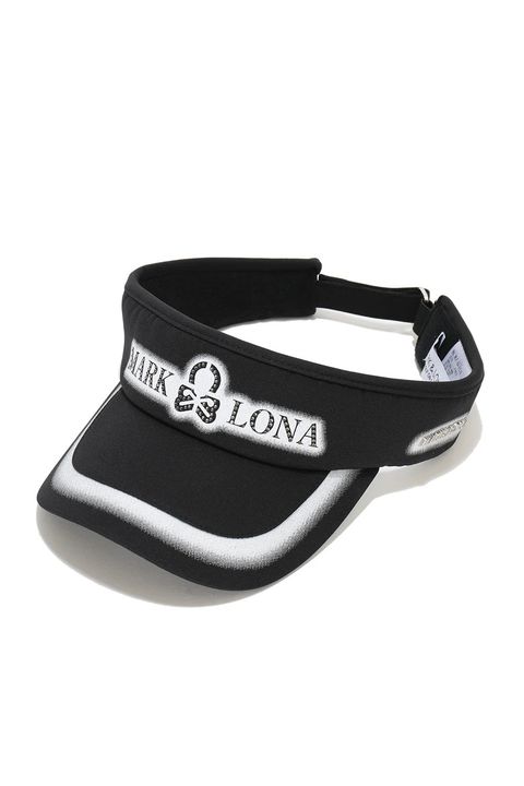 【26SS】 BLUR SIGN SPECTRUM VISOR / ブラープリント ラインストーン サンバイザー (ブラック)
