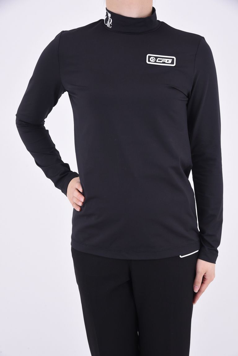 CPG GOLF - 【レディース】 HIGH NECK LOGO MOCK NECK / ブランドロゴ 