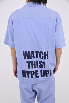 【26SS】 KNIT SOCCER SHIRT / ニットサッカー シャツ （クリアブルー）