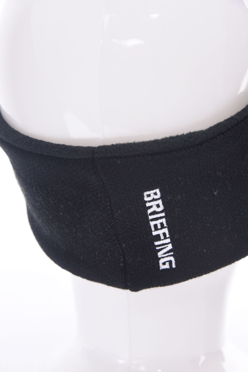 KNIT VISOR / ブランドロゴジャカード ニットサンバイザー (ブラック)