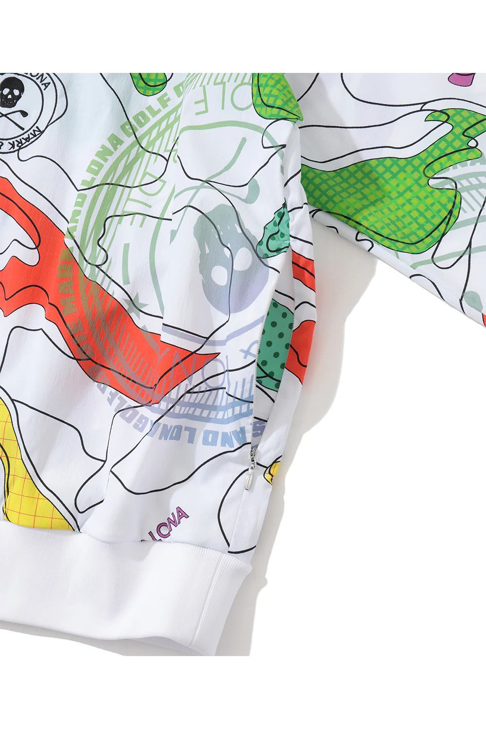 【26SS】 AXON CAMO PERFORMANCE SNEAD JK / 軽量ナイロンタフタ カモフラージュプリント スニードジャック (ホワイト)