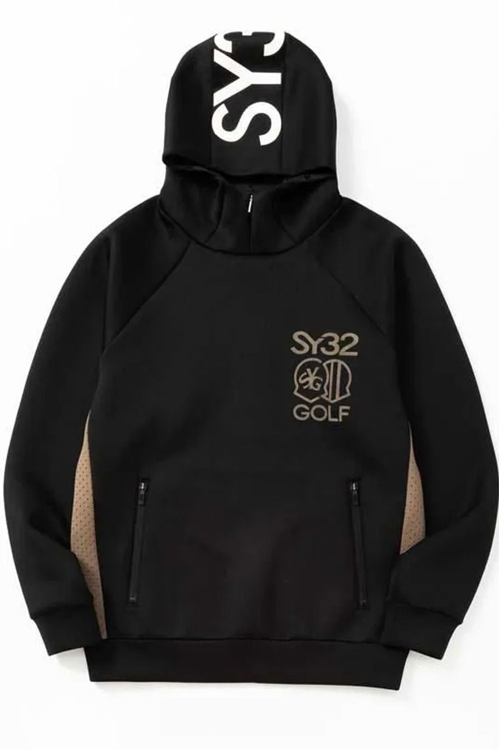 【25AW】 CARDBOARD EMBLEM PT HOODIE / ストレッチダンボール フーディー (ブラック)