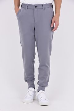 【26SS】 MEN'S 3D LOGO JOGGER PANTS / 3Dエンボスロゴ ストレッチジャージ ジョガーパンツ (グレー)