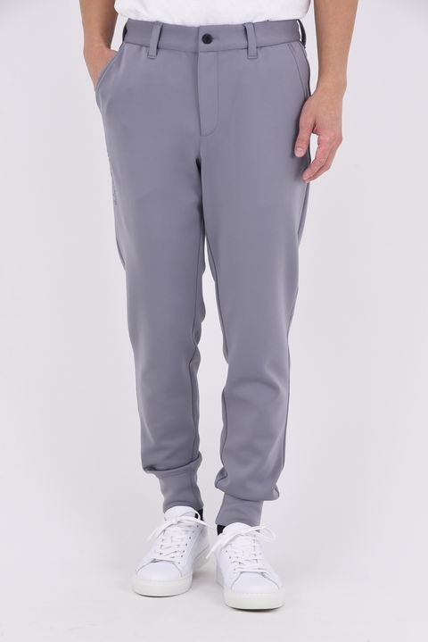【26SS】 MEN'S 3D LOGO JOGGER PANTS / 3Dエンボスロゴ ストレッチジャージ ジョガーパンツ (グレー)