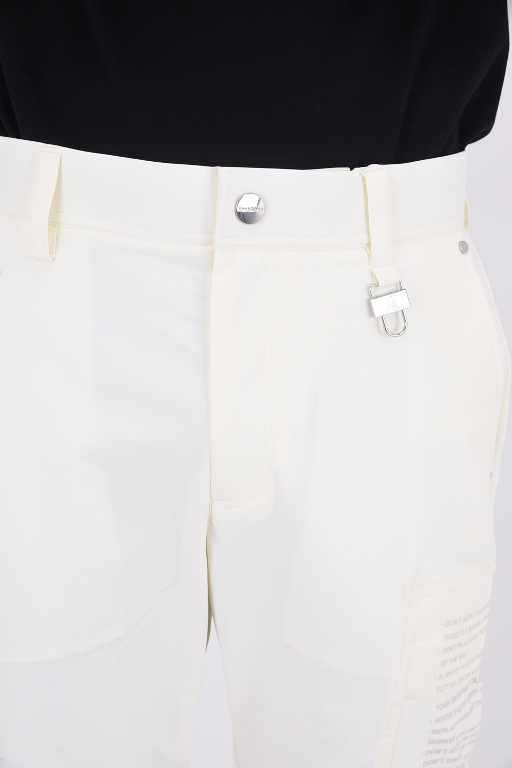 【26SS】 SCOPE ADAPTIVE UTILITY PANTS / ナイロンタフタ パッチポケット ハイストレッチ ロングパンツ (ホワイト)