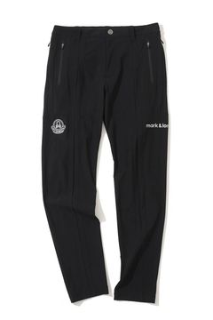 【2025AW】 S.I.D HYPER STRETCH PANTS / リフレクターロゴプリント シリコンワッペン テクニカルロングパンツ (ブラック)