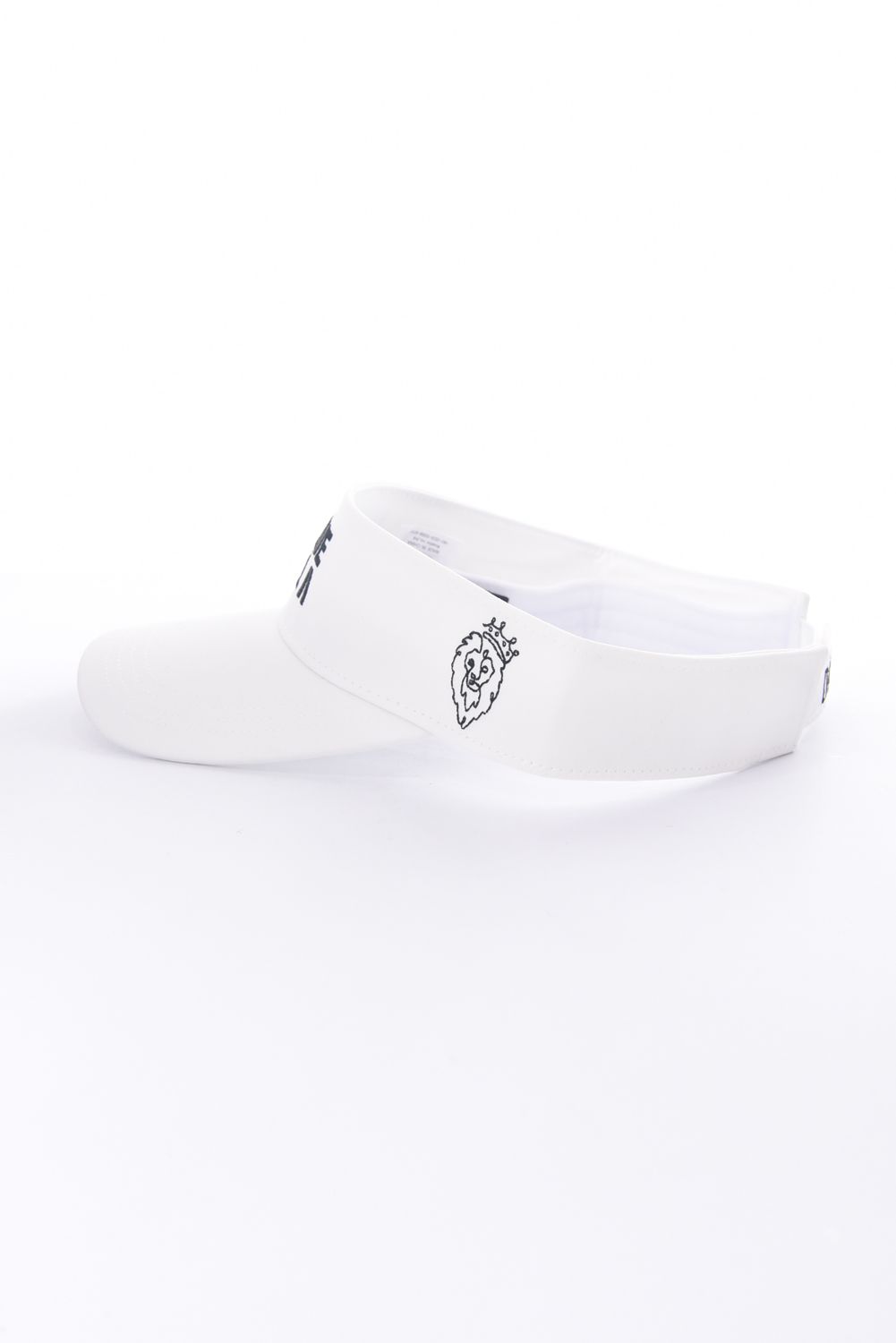 【26SS】 INVERT VISOR / ブランドロゴ刺繍 サンバイザー (ホワイト)