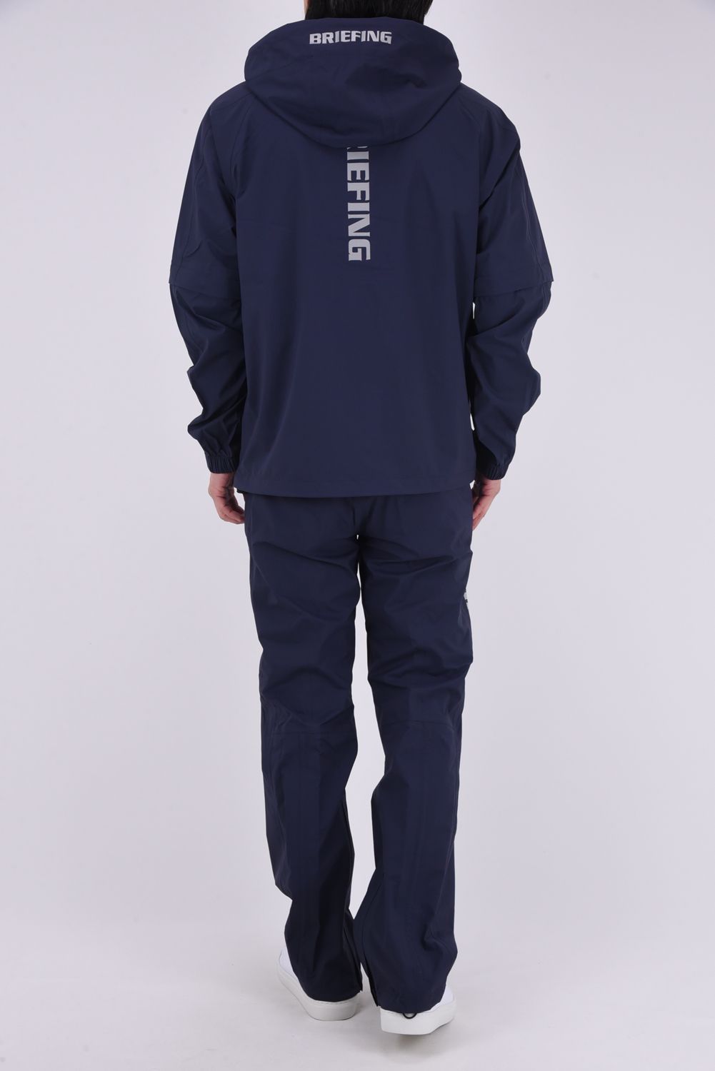 【26SS】 MEN'S WATERPROOF BLOUSON / マイクロリップナイロン 2WAYレインジャケット (ネイビー)