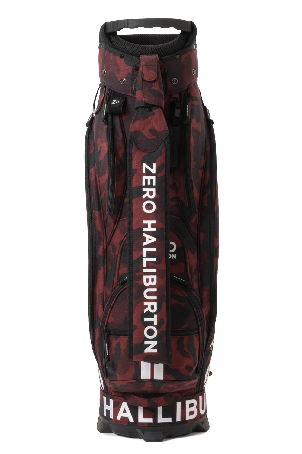 ZERO HALLIBURTON - 【1000Dコーデュラナイロン】 Caddie Bag ZHG-CB1 / カートタイプ キャディバッグ  レッドカモ | GOSSIP GOLF