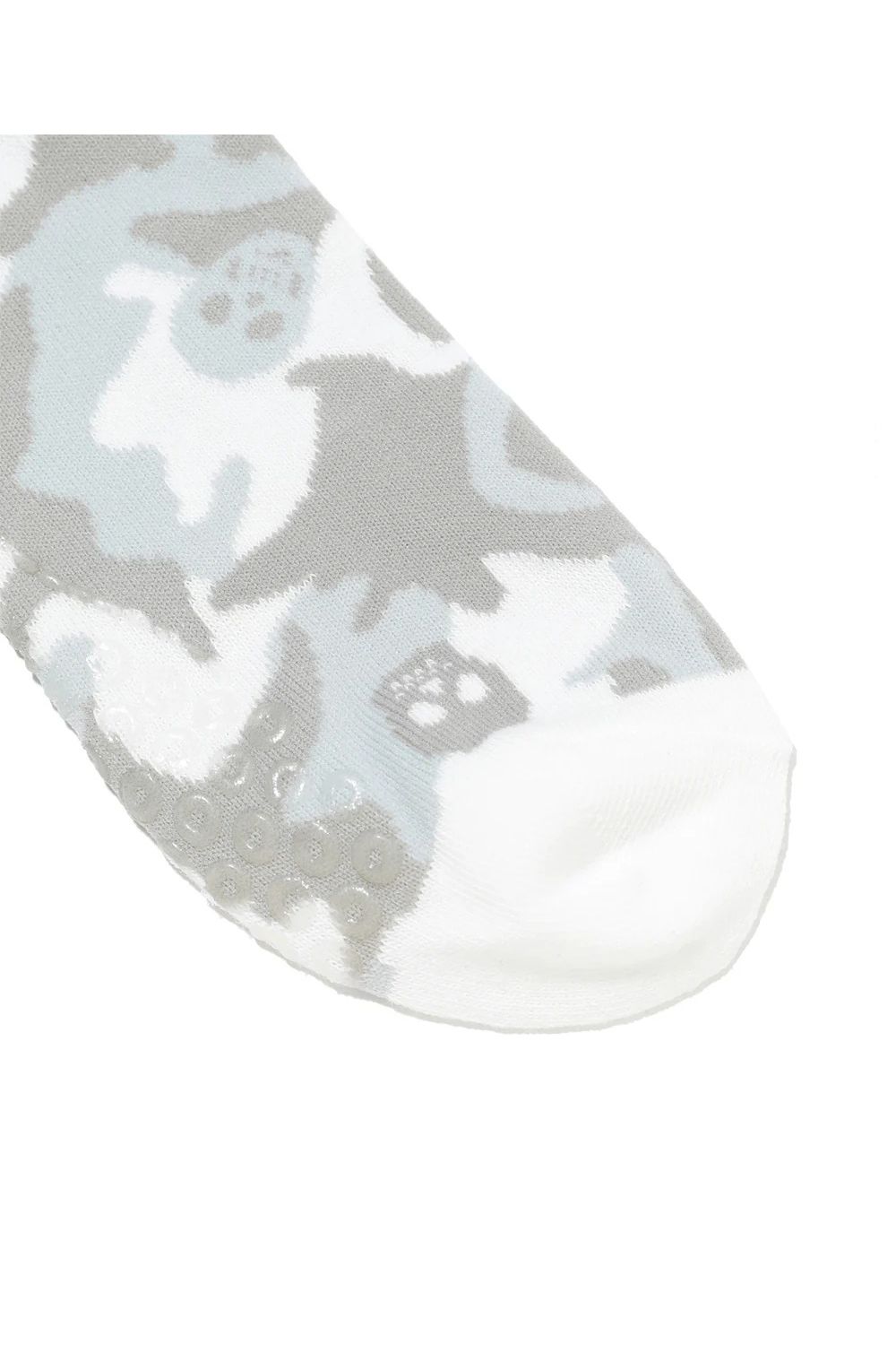 【2026SS 木村拓哉さん着用 VOL.1】 GAUGE CAMO ESSENTIAL CREW SOCKS / オリジナルカモジャカード ボックスロゴ クルーソックス (ホワイト)