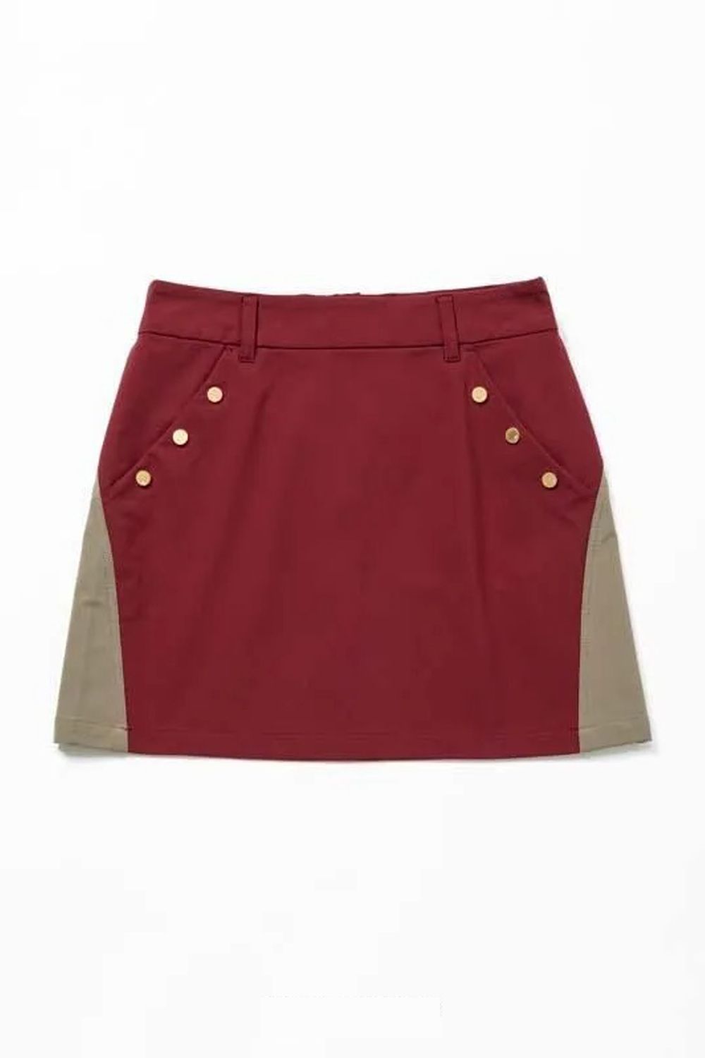 【26AW】【レディース】 LIGHT STRECH SKIRT / ストレッチ スカート (バーガンディ)*