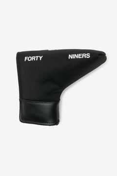 NYLON HEAD COVER PC / ナイロン ブランドロゴ ピンタイプ パターカバー (ブラック)