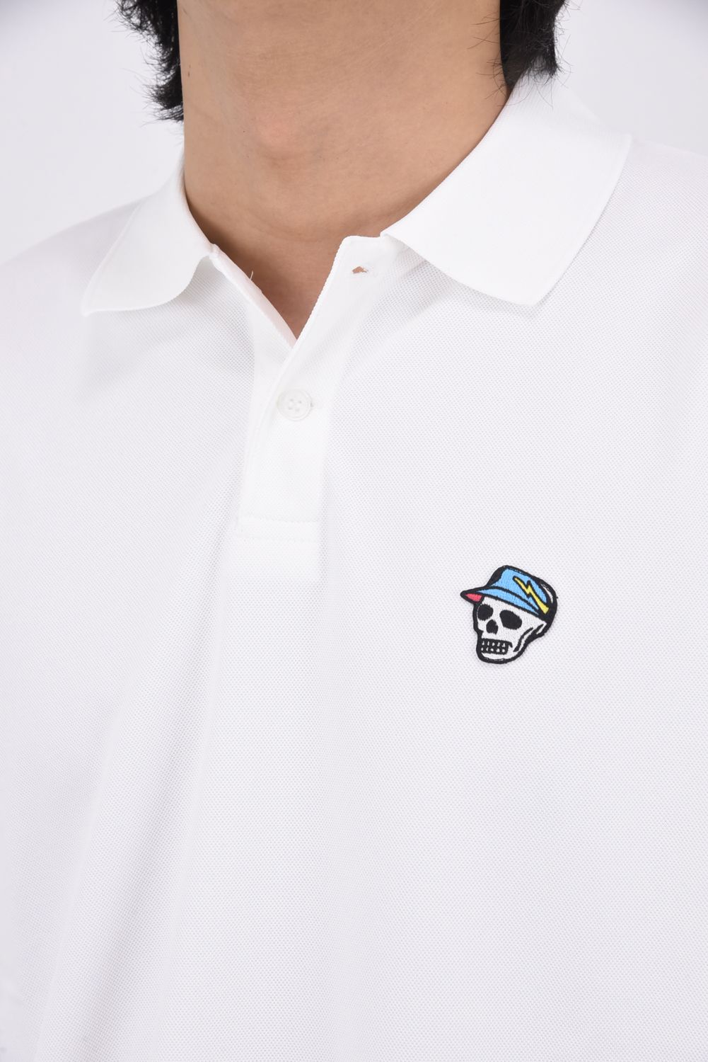 【26SS】 DVG CREW STANDARD POLO / クルーネック ポロシャツ (ブラック)