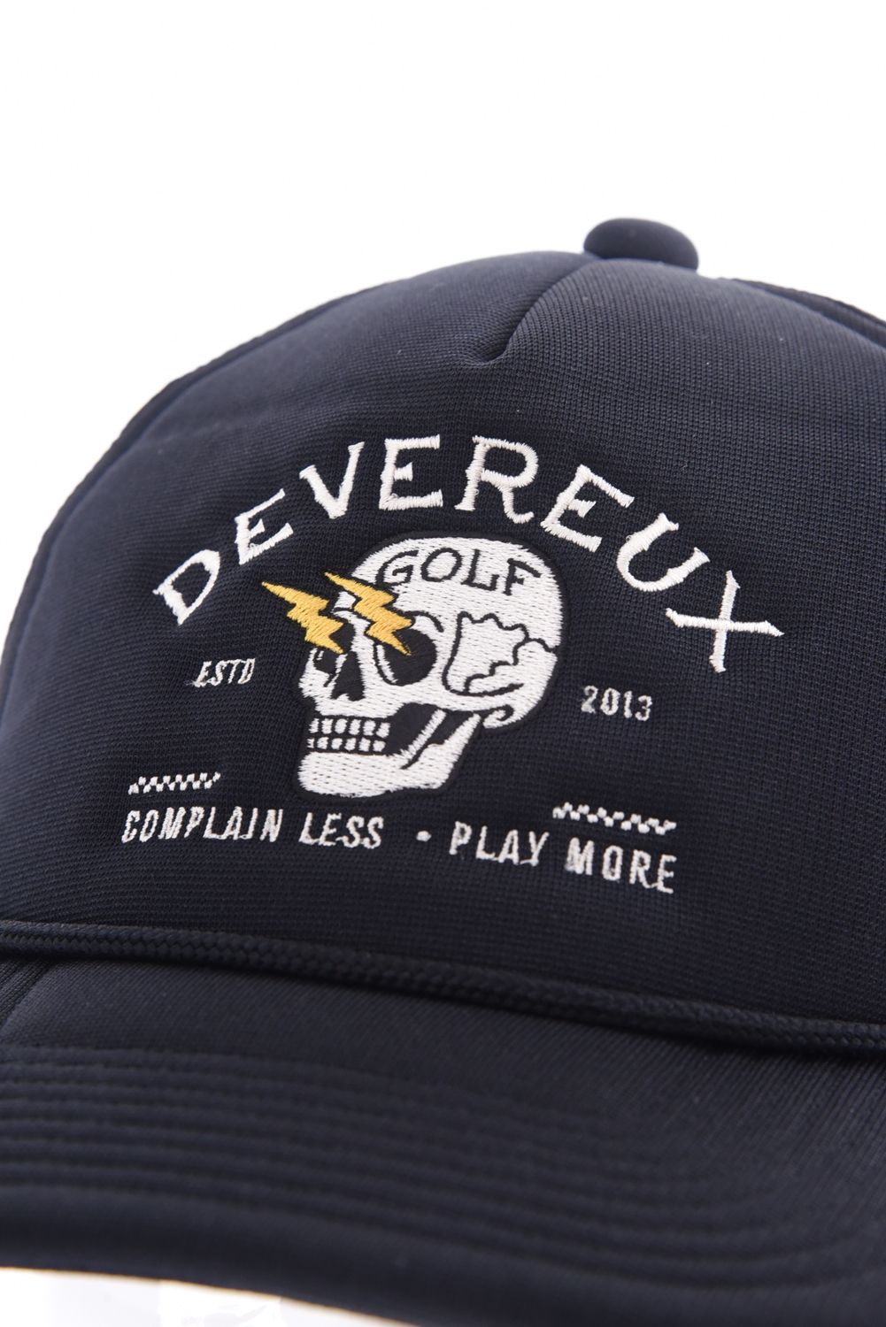 【26SS】 DVG CAFE RACER CAP / カフェレーサー ベースボールキャップ (ブラック)