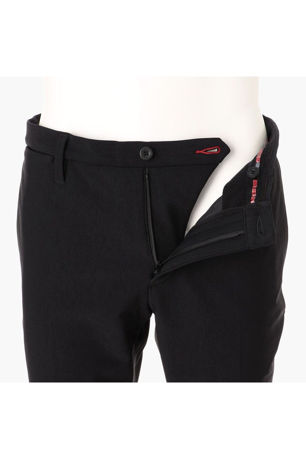 【26AW】 MEN’S WARM BASIC PANTS / 秋冬仕様 ベーシック ロングパンツ (ブラック)