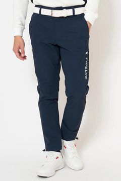 【26AW】 WB PANTS / サイドロゴ ウエストゴム ロングパンツ (ネイビー)