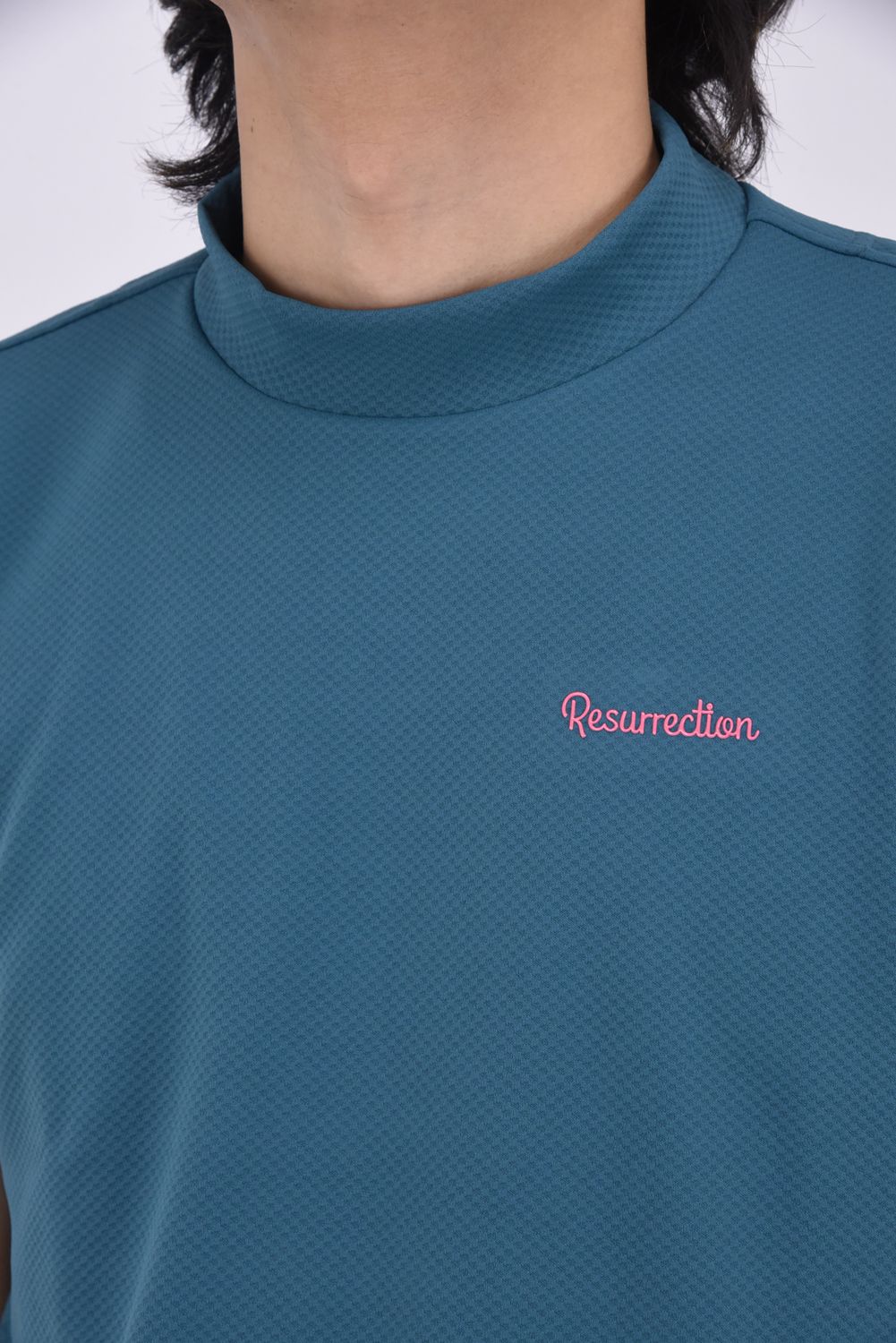 Resurrection - 【25SS】 MENS MOCK NECK / シリコンロゴ