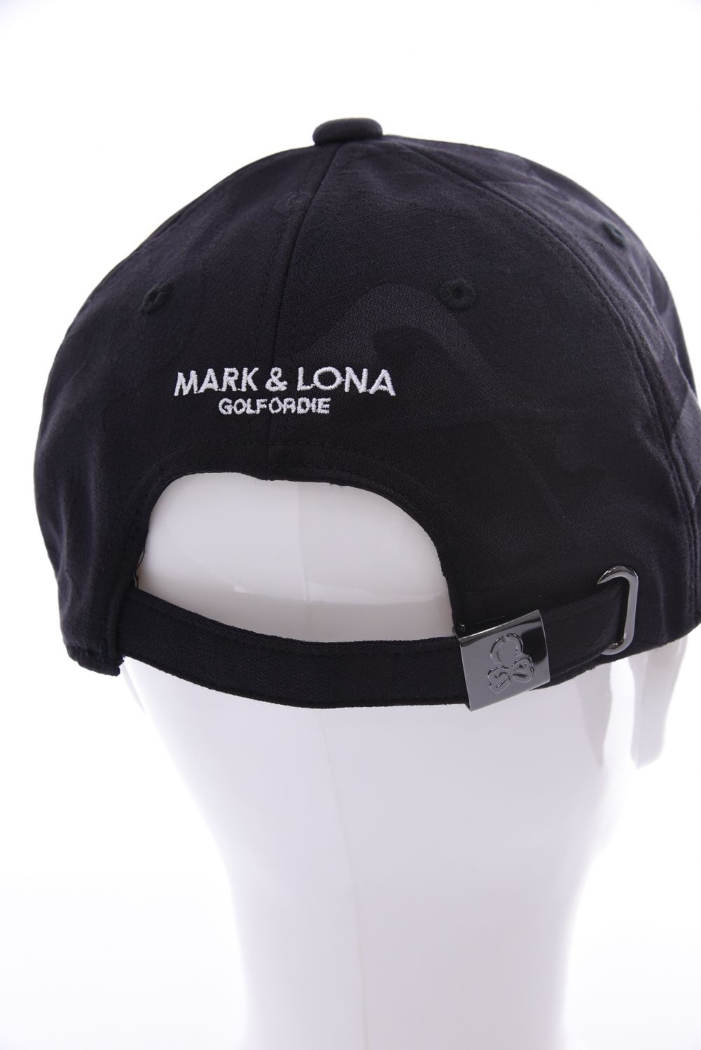 【26AW】 MERCURY CAMO STRETCH CAP / シグネチャーカモ ブランドロゴ刺繍 ストレッチキャップ (ブラック)