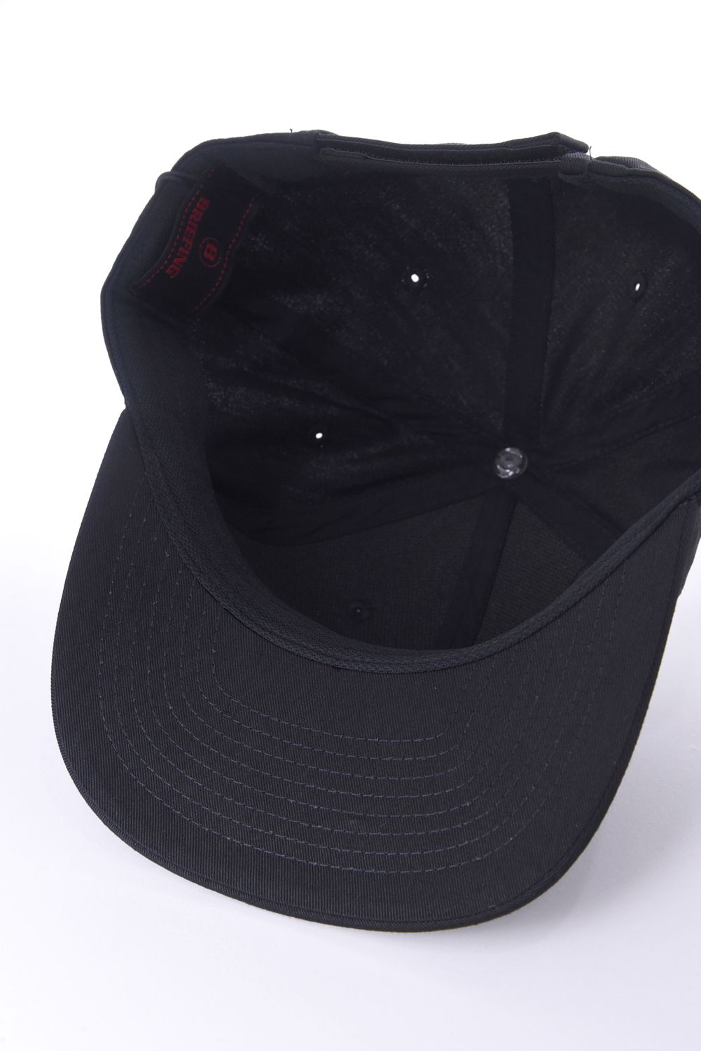 【26SS】 MEN’S BG LOGO FLAT VISOR CAP / BGロゴ フラットキャップ (ブラック)