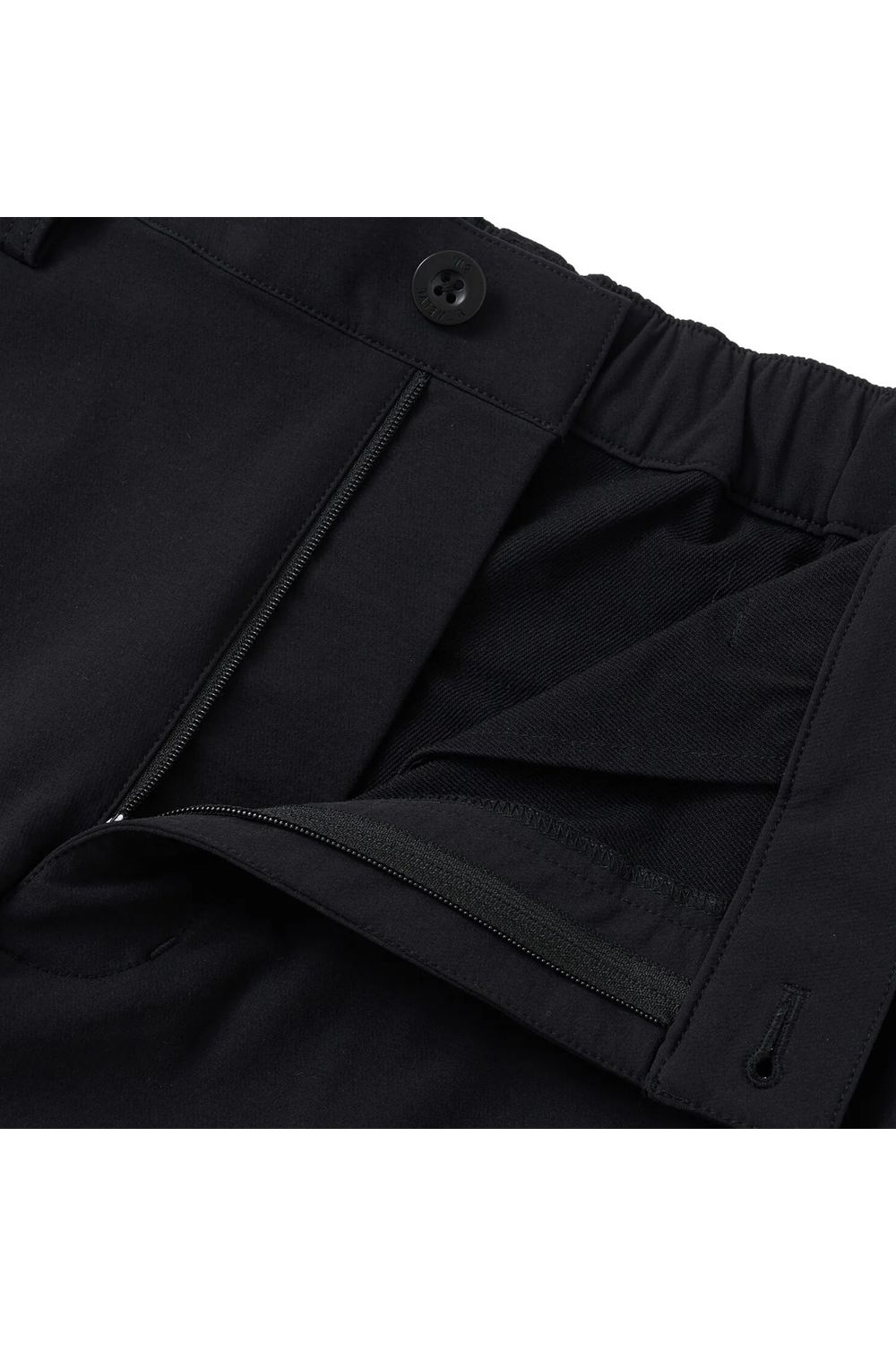 【26AW】 WB PANTS / サイドロゴ ウエストゴム ロングパンツ (ブラック)
