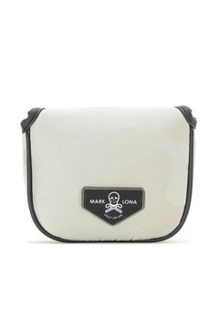 PREMIUM GAUGE MALLET COVER / コーデュラナイロン レザーパイピング オリジナルカモジャカード マレットタイプ パターカバー (アイスグレー)