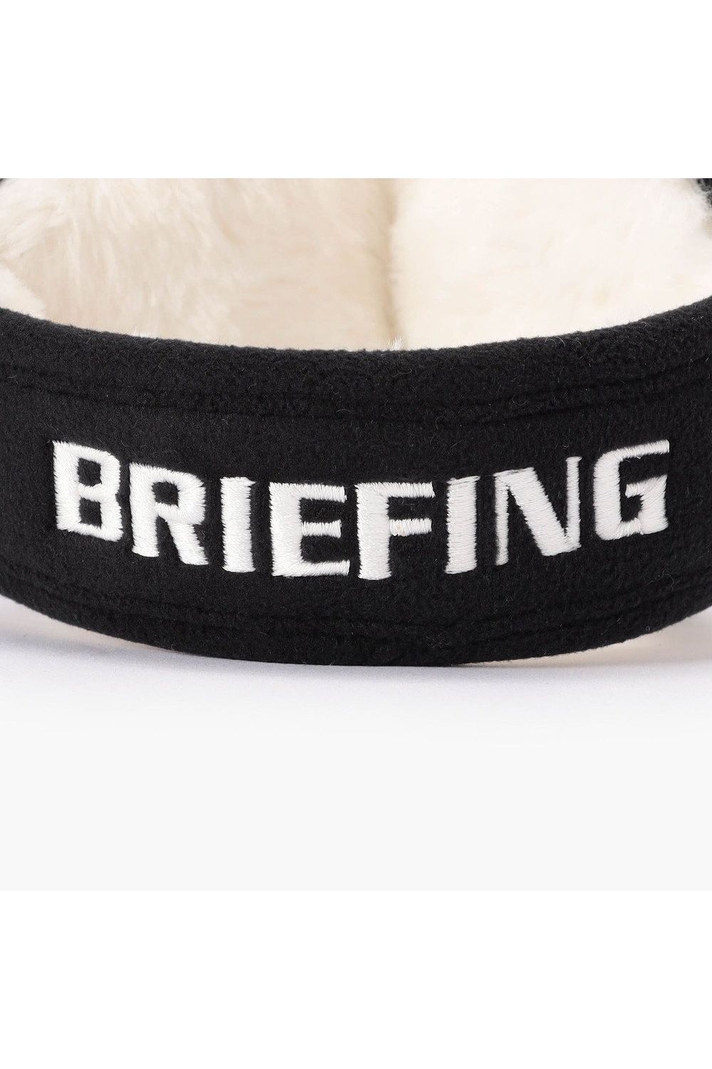 【26AW】【プレゼント好適品】 MICRO FLEECE EAR MUFF / マイクロフリース エコファー イヤーマフ (ブラック)