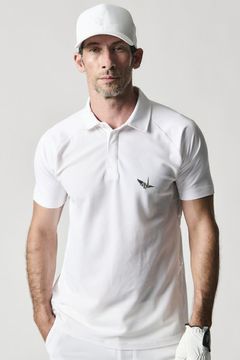【25SS】 113 GOLF S/S POLO MESH  / ROICA素材 メッシュ ポロシャツ  (ホワイト)