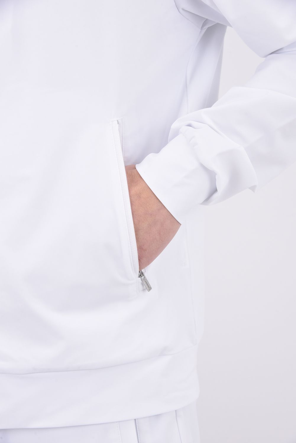 【26SS】 CARVICO STRECH JK / カルビコ ストレッチ ジップアップジャケット (ホワイト)