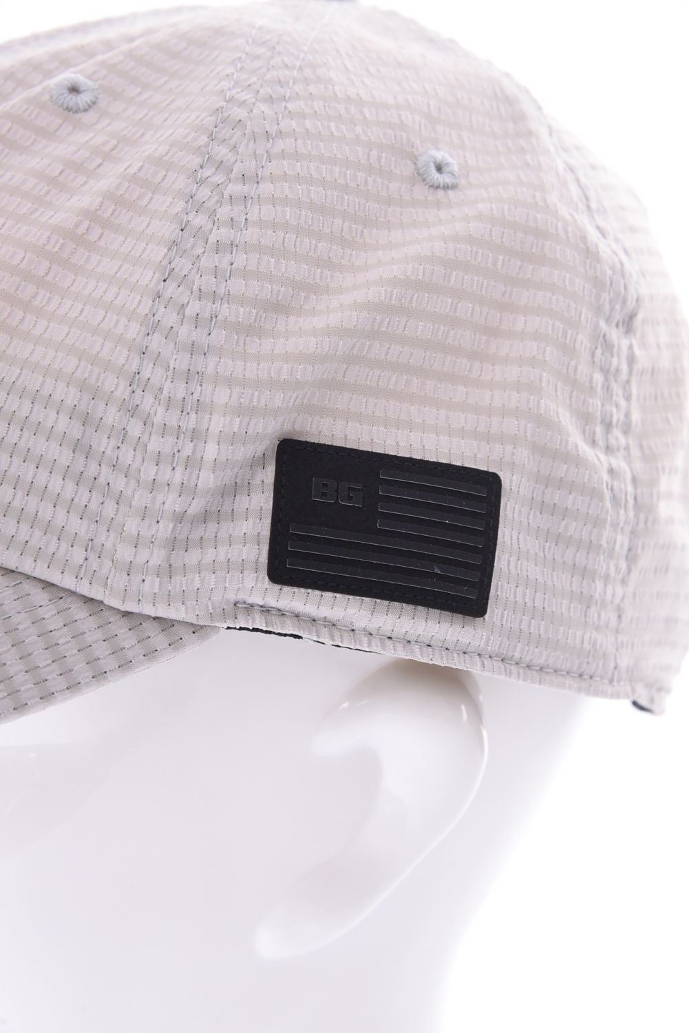 【26SS】 MEN’S SEERSUCKER CAP / シアサッカー ダイヤモンドロゴ キャップ (ベージュ)