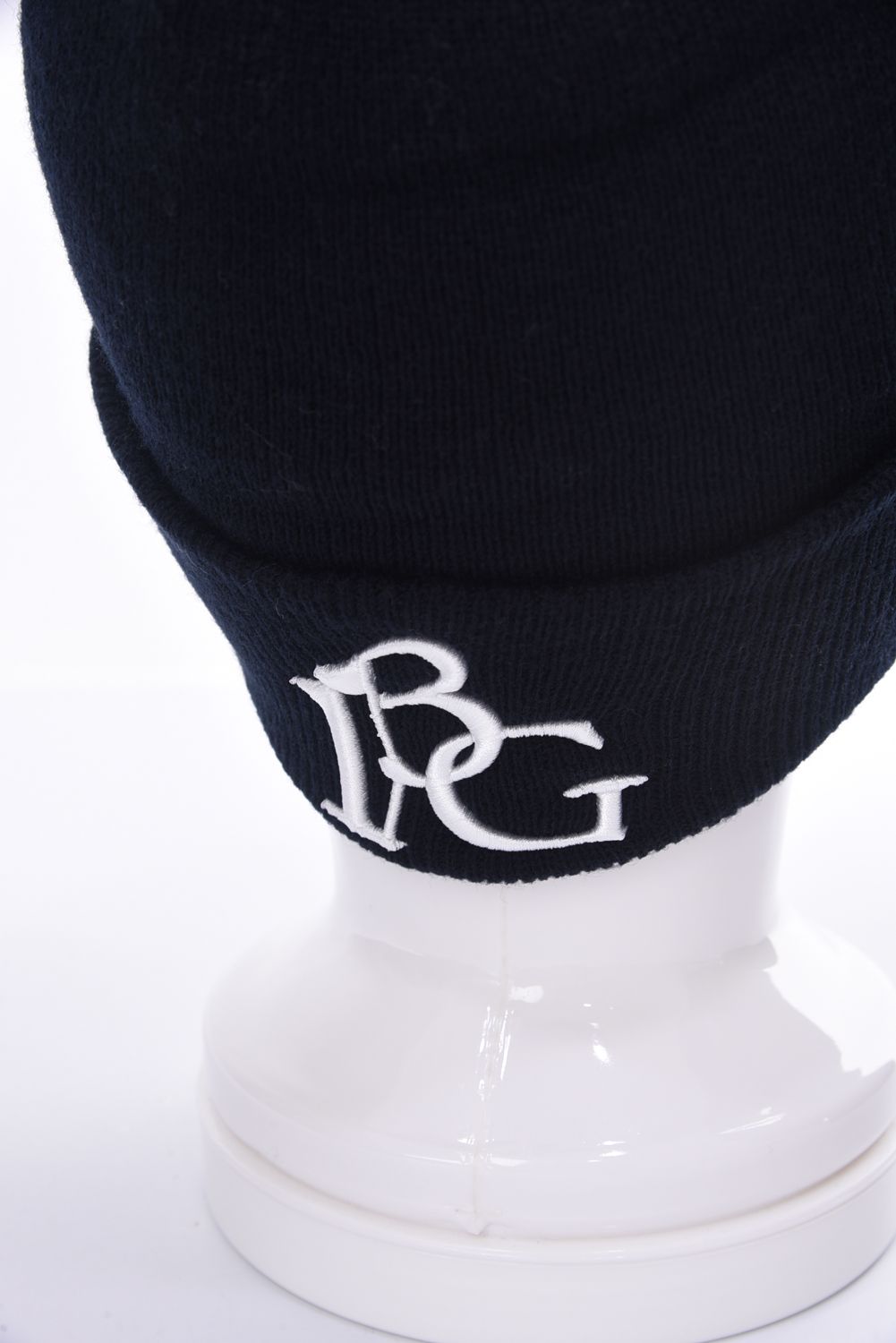 1PIU1UGUALE3 GOLF - POM POM BEANIE FLEX / 113Gロゴ刺繍