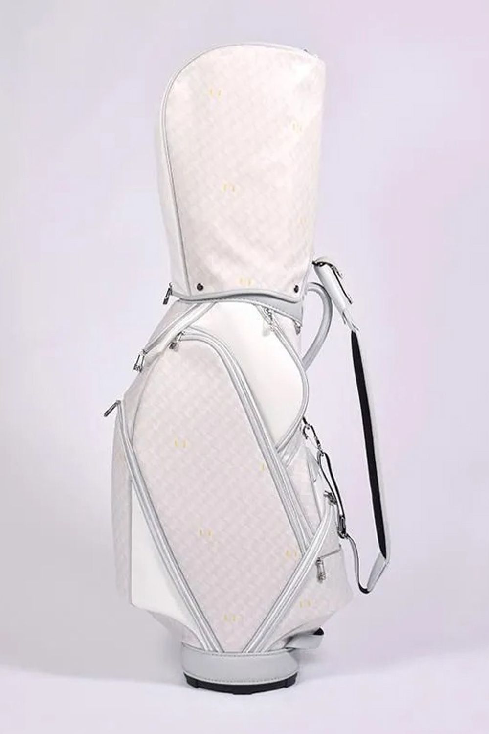 【26SS】【銀行振込・代金引換不可】【返品・交換不可】 ORIOLA（オリオラ） / ブランドオリジナルテキスタイル カートタイプ キャディバッグ （モノホワイト）*