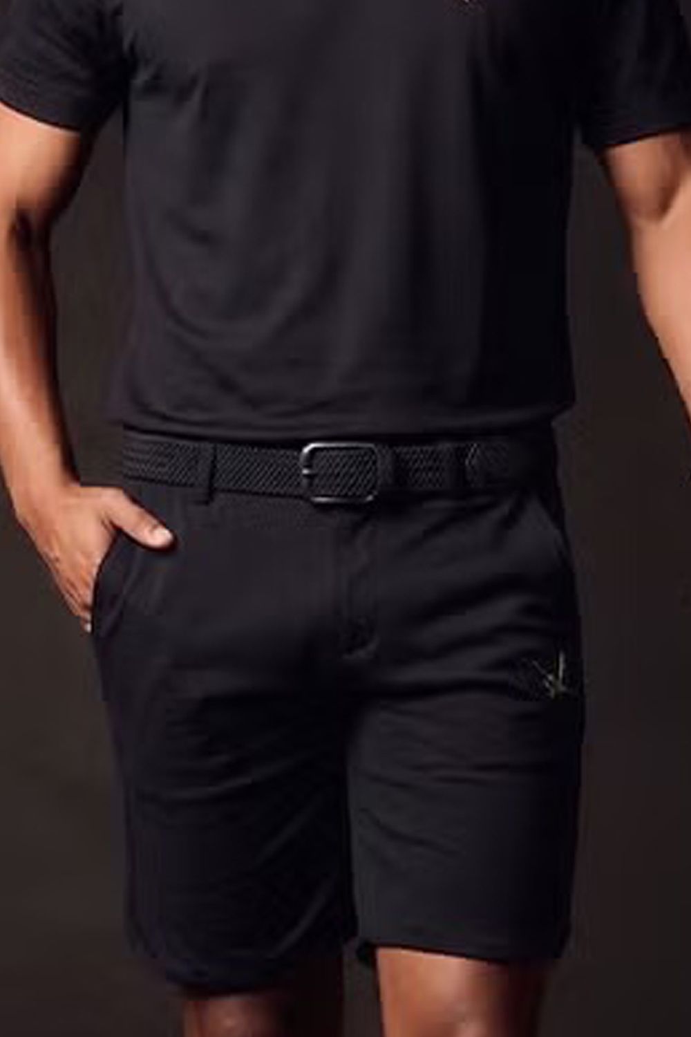 113 GOLF GOM BELT / 113Gロゴ ゴムメッシュベルト (ブラック) (5月入荷予定)