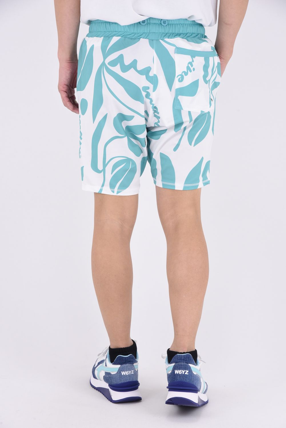 muta - 【25SS】 RUSH SHORT PANTS (FLORAL) / ボタニカル柄